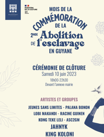 Commémoration de l’Abolition de l’esclavage en Guyane