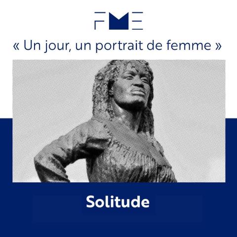 [1 JOUR, 1 PORTRAIT DE FEMME] Durant cette semaine du 8 mars, journée internationale des droits des femmes, nous publierons des portraits de femmes marquantes, d’hier ou d’aujourd’hui. Aujourd’hui, Solitude, héroïne légendaire de la résistance guadeloupéenne en 1802.