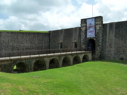 Entrée du Fort Delgrès- Basse-Terre, Guadeloupe 