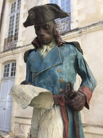 Statue de Toussaint Louverture à La Rochelle