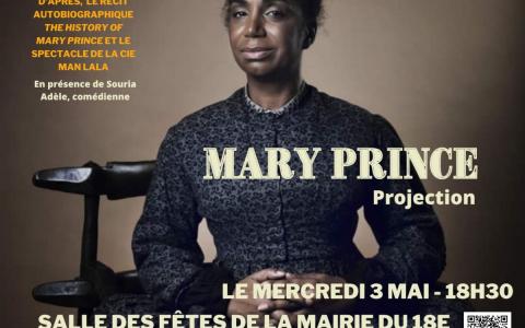 Projection film Mary Prince 