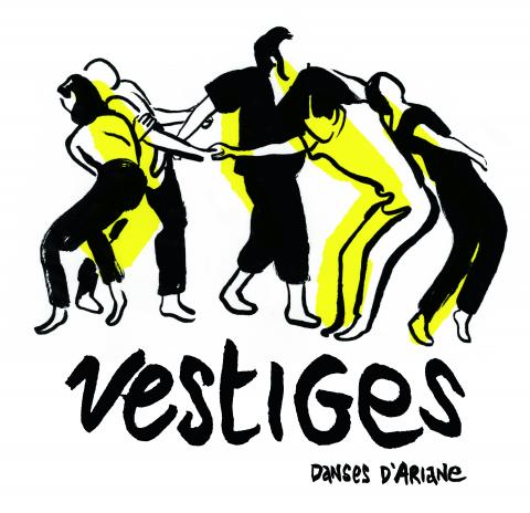 Visuel de Sébasitien Vassant pour la Compagnie Danses d'Ariane, création en cours Vestiges, Delfyndanse