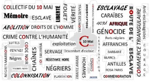 Commémoration des abolitions de l'esclavage et de la traite négrière - Collectif 10 mai Pour la mémoire de l'esclavage - Montpeliier