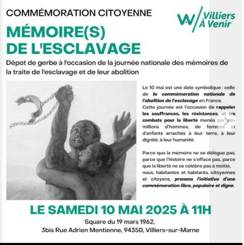 Affiche de l'événement de Villiers sur Marne