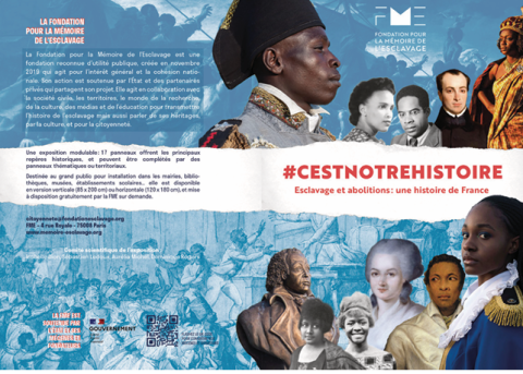 Affiche exposition c'est notre histoire 