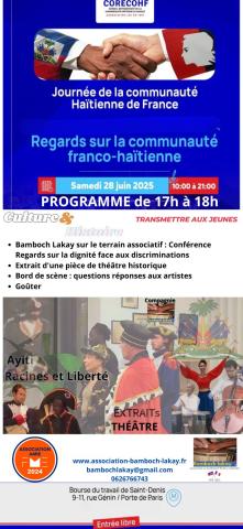 Journée culture et Histoire franco-haïtienne 