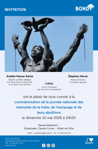 Commémoration Bondy 
