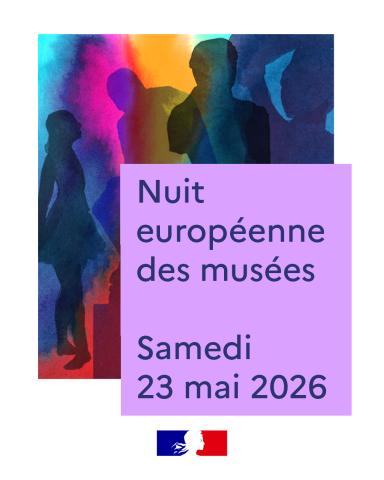 Affiche Nuit européenne des musées - Samedi 23 mai 2026