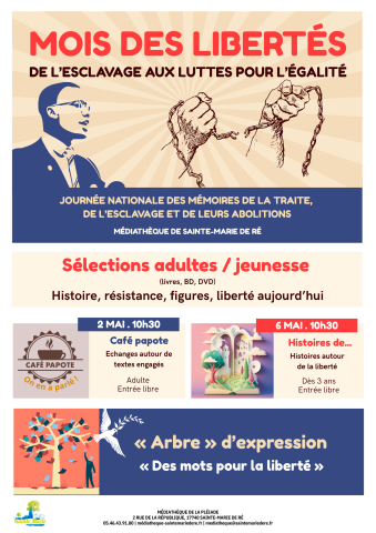 Mois des Libertés à la Médiathèque
