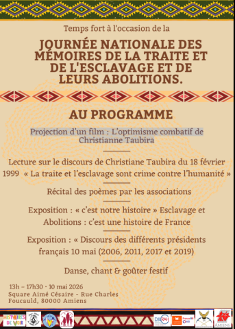 Programme 10 mai Amiens