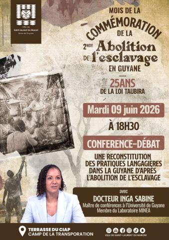 Conférence - Saint-Laurent du Maroni