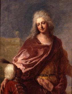 Portrait d’un seigneur avec un page noir - Jean-François de Troy