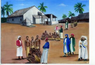 Illustrations réalisées par Gausst sur l’esclavage à Mayotte