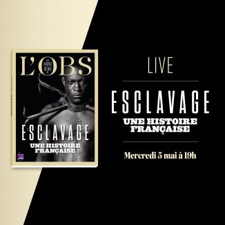 Affiche de la soirée de lancement Hors-série "esclavage, une histoire française"