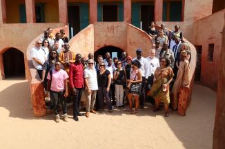 chercheurs colloque Dakar nov 2022 Gorée