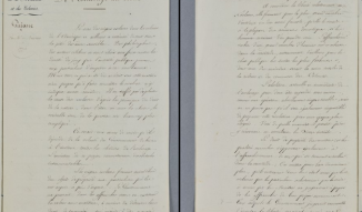 De l’esclavage des nègres, manuscrit de Bessner