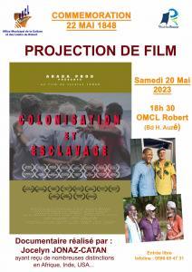  Projection du Film "Colonisation et Esclavage "