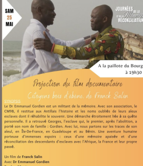 Projection du film " Citoyen Bois d'Ébène" 