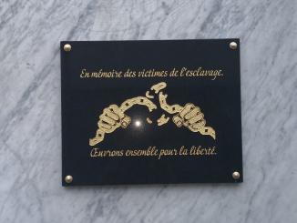 Plaque commémorative Le Mée sur Seine