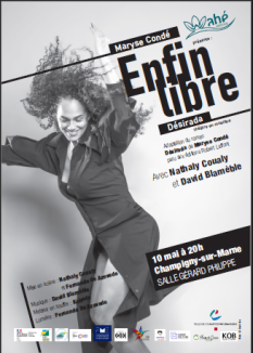 Affiche de l'événement de la pièce théâtre en musique "Enfin libre, Desirada"