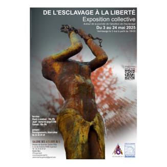 De l’esclavage à la liberté  - Exposition des artistes à Argenteuil DU 3 AU 24 MAI 2025