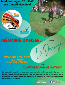 Affiche événement ville le Diamant 