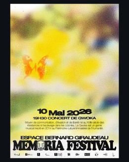 MEMORIA FESTIVAL - Concert de GWOKA, Musiques et Chants traditionnels des Antilles