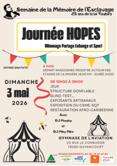 Affiche de la journée