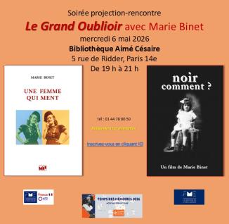 LE GRAND OUBLIOIR de Marie Binet