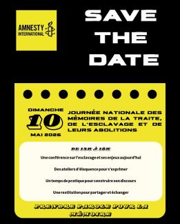 A vos agendas ! 10 mai 22026