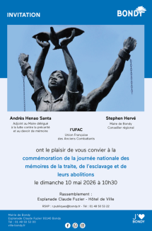 Commémoration Bondy 