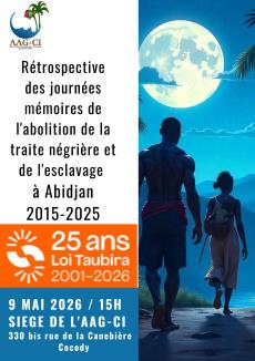 L'image représente des esclaves sur le chemin de la liberté