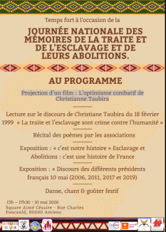 Programme 10 mai Amiens