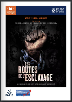 Couverture Les routes de l'esclavage