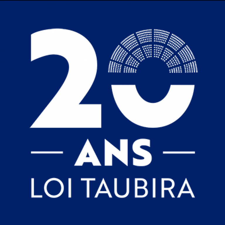 Logo 20ans de la loi Taubira