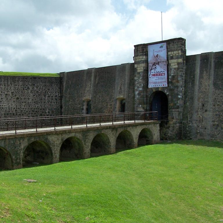 Entrée du Fort Delgrès- Basse-Terre, Guadeloupe 