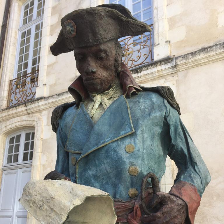 Statue de Toussaint Louverture à La Rochelle