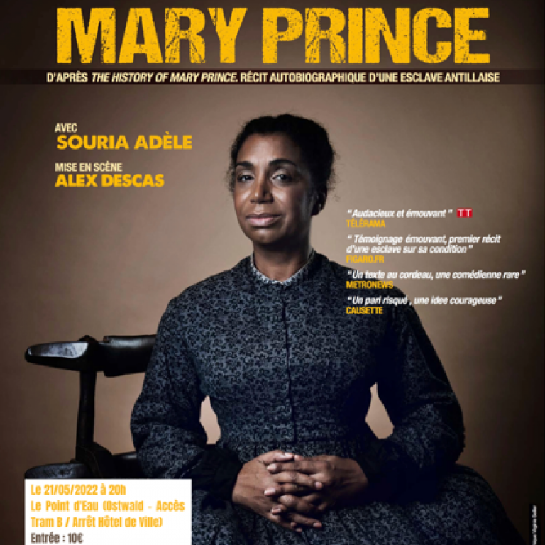 spectacle "Mary Prince" 