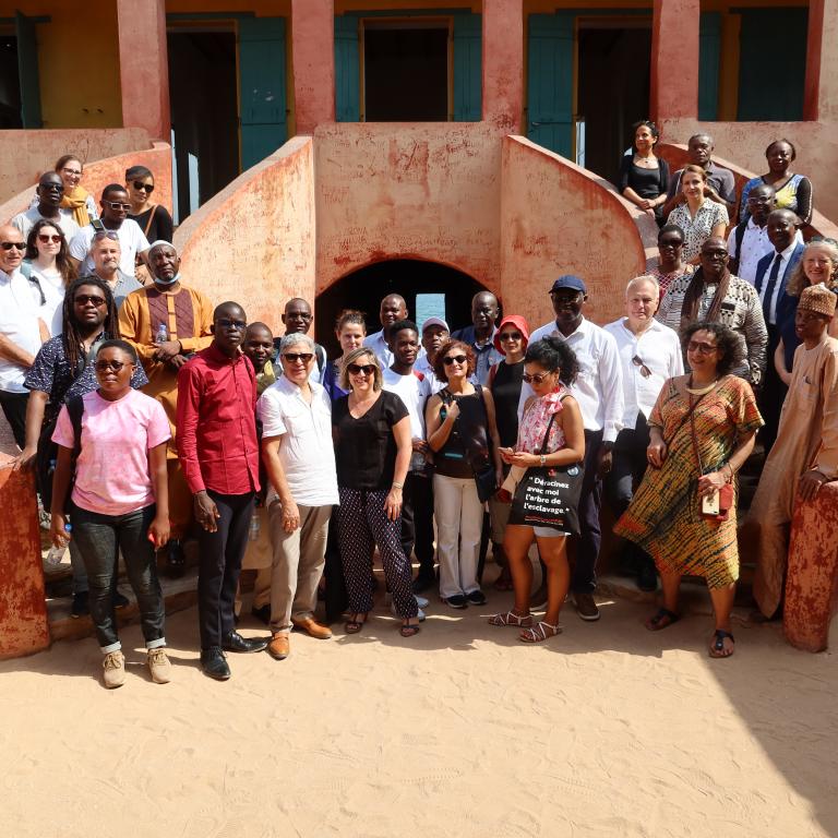 chercheurs colloque Dakar nov 2022 Gorée