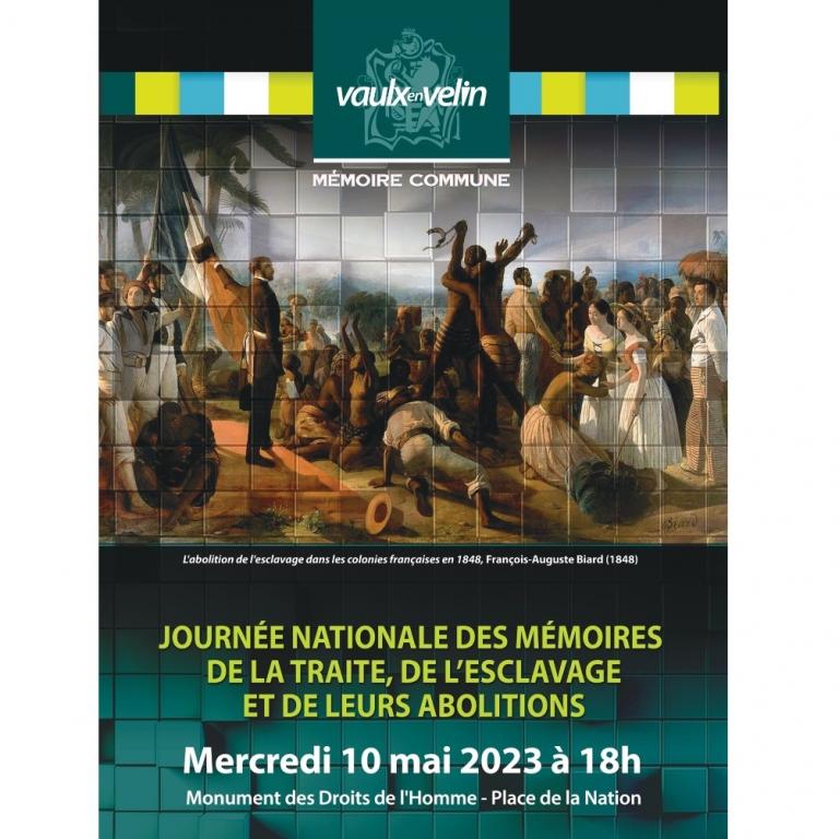 Mémoire commune 2023 – Journée Nationale des Mémoires de la Traite, de l’Esclavage et de leurs Abolitions