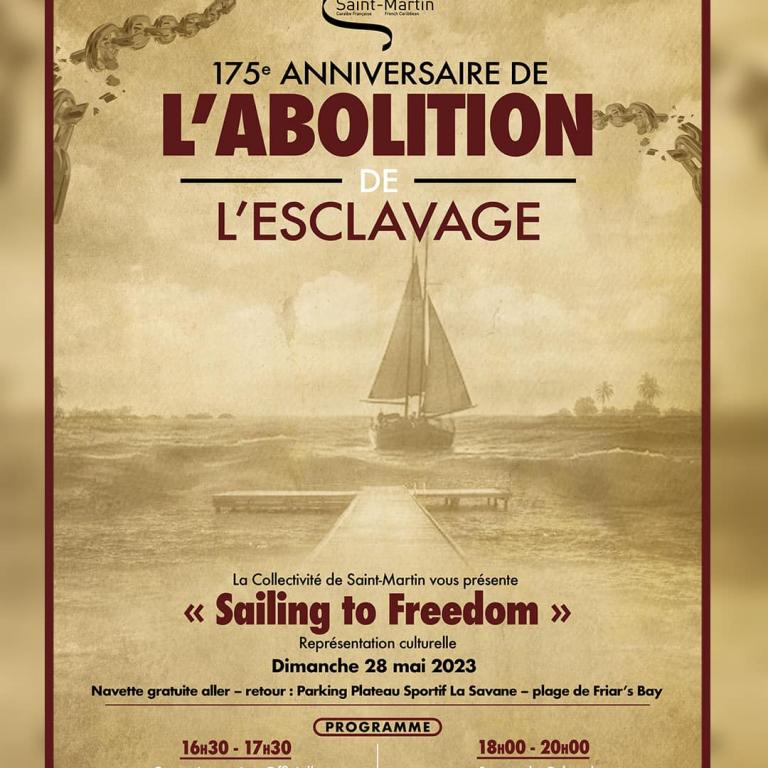 Invitation à la commémoration de l'abolition de l'esclavage à saint-Martin