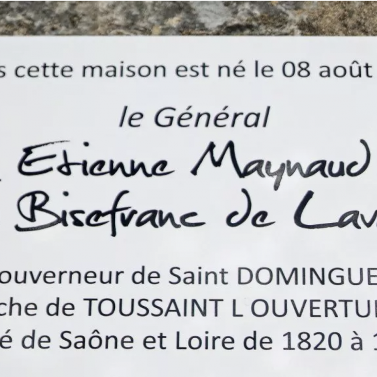 Plaque commémorative du général de Lavaux 