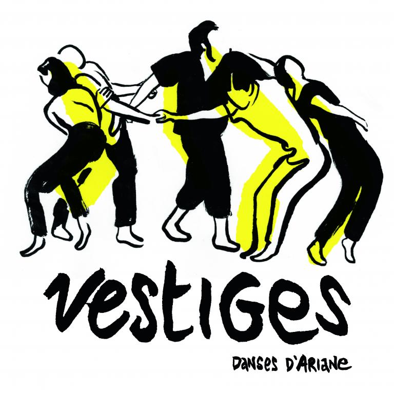 Visuel de Sébasitien Vassant pour la Compagnie Danses d'Ariane, création en cours Vestiges, Delfyndanse