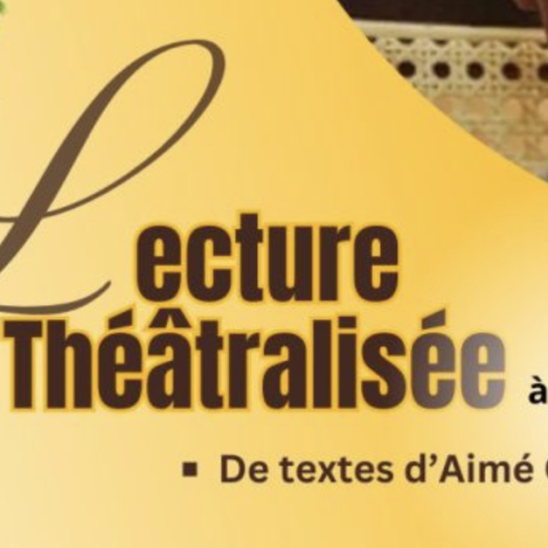 Lecture Théâtralisée de textes d’Aimé Césaire 