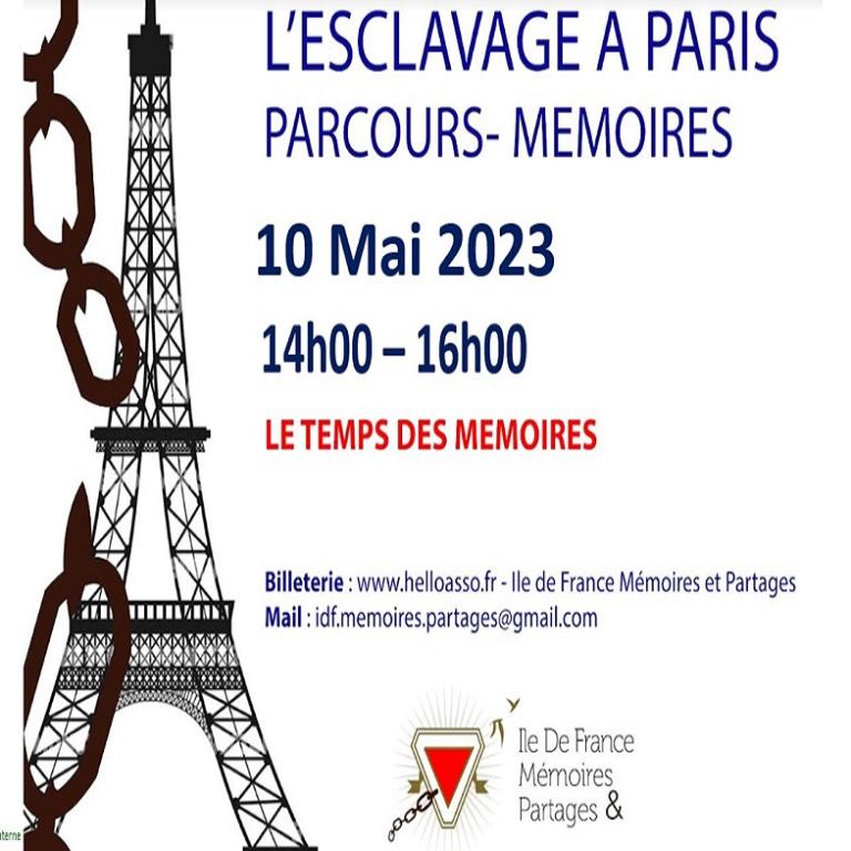 Parcours-Mémoire Parisien le 10 mai 2024 à 17h00