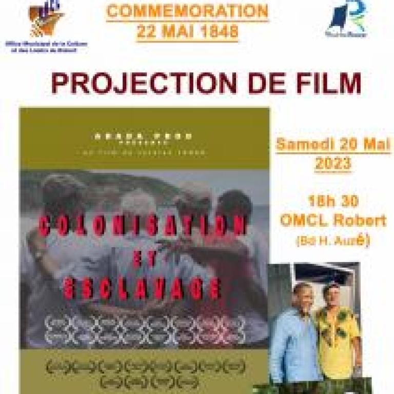  Projection du Film "Colonisation et Esclavage "