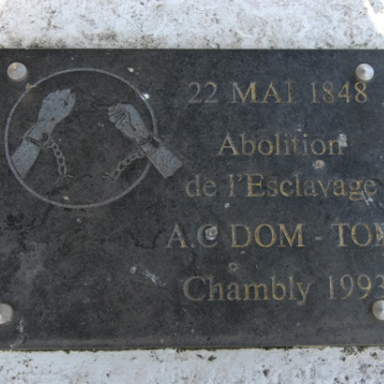 Plaque commémorative du 22 mai 1848 à la Ville de Chambly