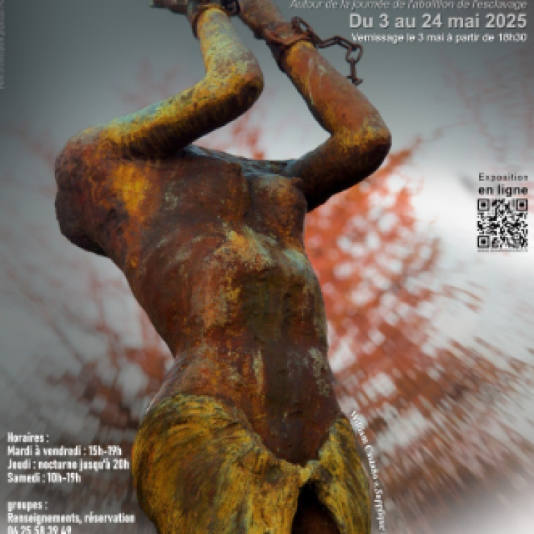 Affiche "De l'esclavage à la liberté", Argenteuil