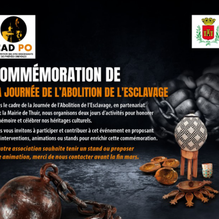 Affiche événement 10 mai 2025 à Thuir 