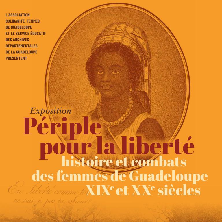 Affiche de l'exposition Périple pour la liberté